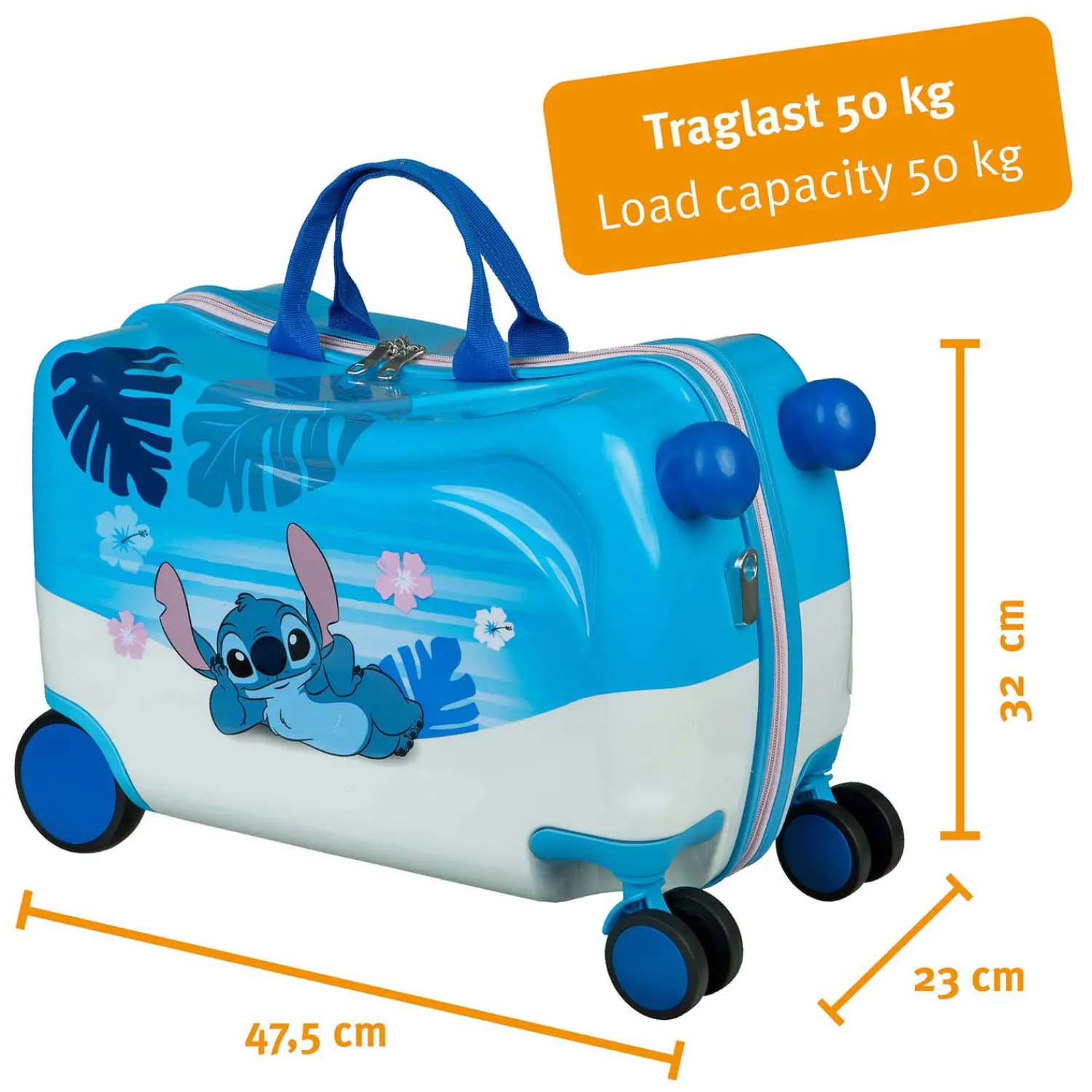 Stitch Trolleykoffer Ride-on-Undercover New