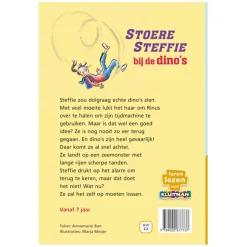 Stoere Steffie bij de Dino's - AVI-E4>Uitgeverij Kluitman Discount