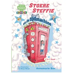 Uitgeverij Kluitman Stoere Steffie en de tijdmachine 2in1 - AVI-E4 Best