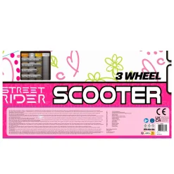 3-Wiel Step met Verstelbaar Stuur Abec 7 Roze><noscript><img width=