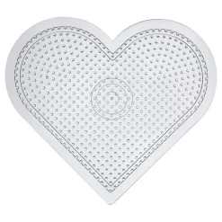 Creativ Company Strijkkralenbordje Hart Helder