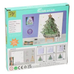 String Art Kerstboom met LED Lampjes- Hot