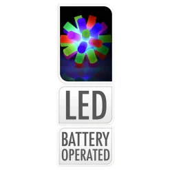 Stuiterbal Regenboog met Licht- Outlet