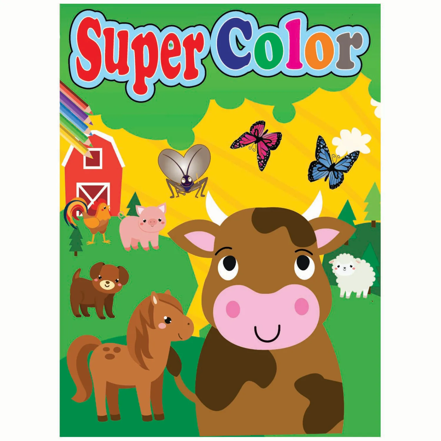 Super Color Kleurboek, 192 pagina's-Boek Specials Nederland BV Sale