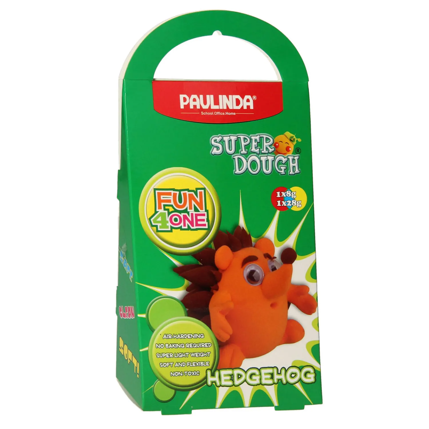 Paulinda Super Dough Diertje Kleien - 2 Kleuren Klei Hot