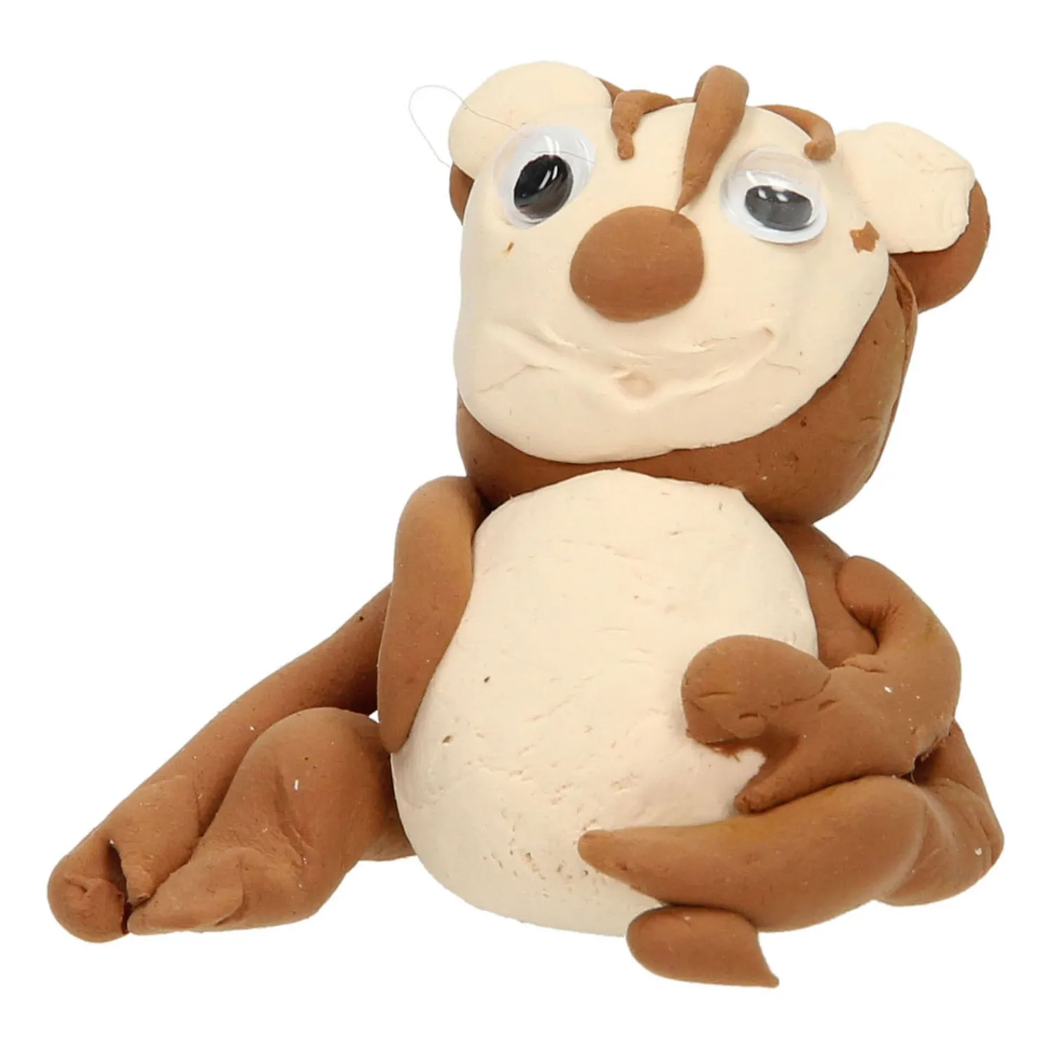 Paulinda Super Dough Diertje Kleien - 2 Kleuren Klei Hot