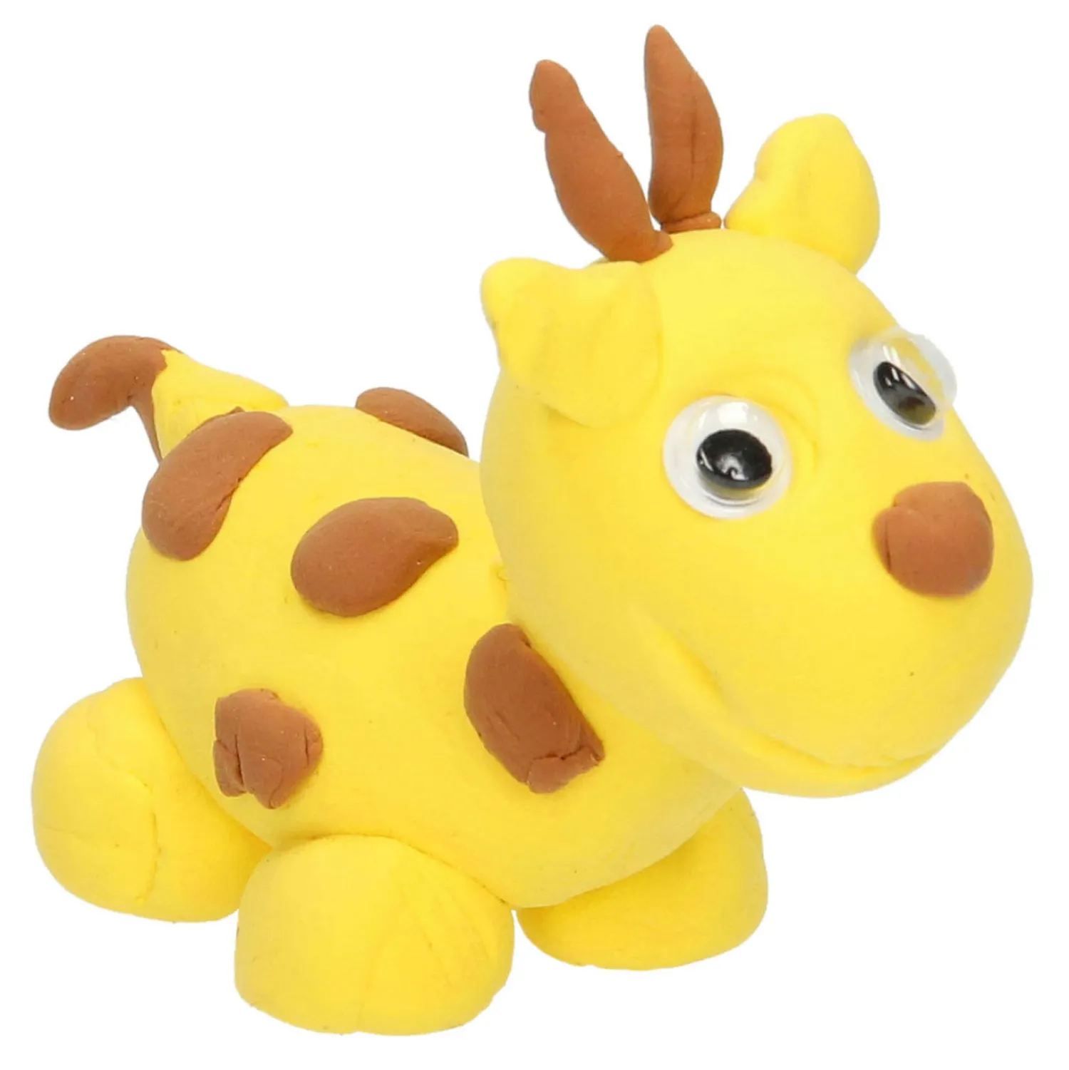 Paulinda Super Dough Diertje Kleien - 2 Kleuren Klei Hot