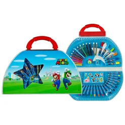 Super Mario Kleurkoffer, 51dlg.-Undercover Clearance