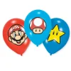 Super Mario Latex Ballonnen, 6st. New