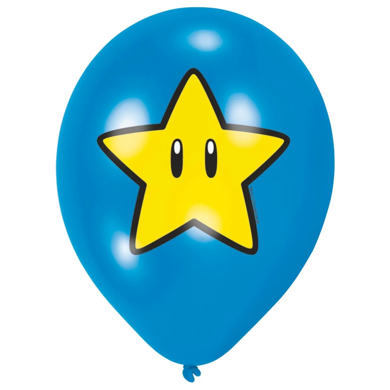 Super Mario Latex Ballonnen, 6st. New