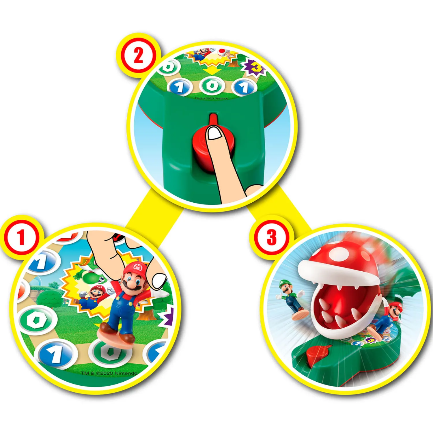 Epoch Super Mario Piranha Plant Escape Online