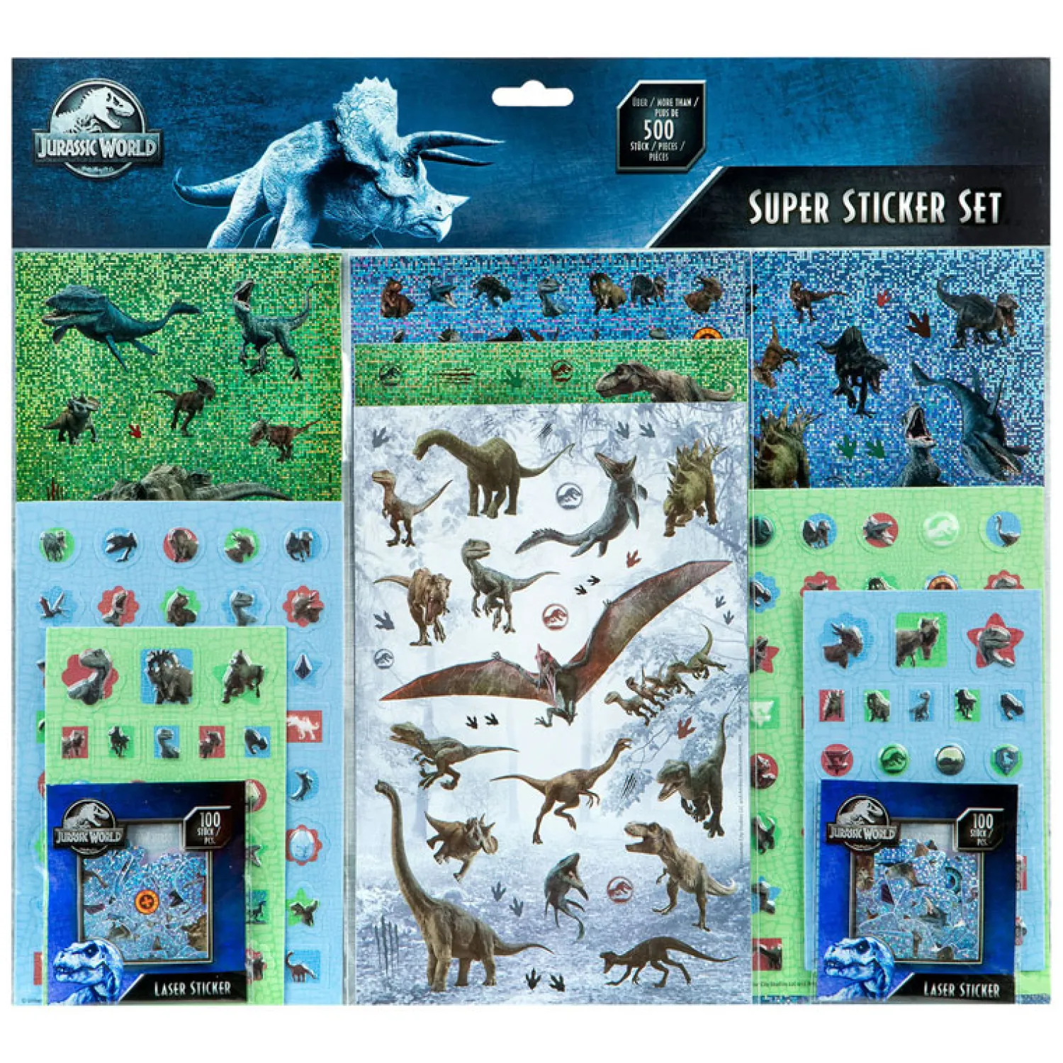 Super Stickerset Jurassic World-Undercover Outlet