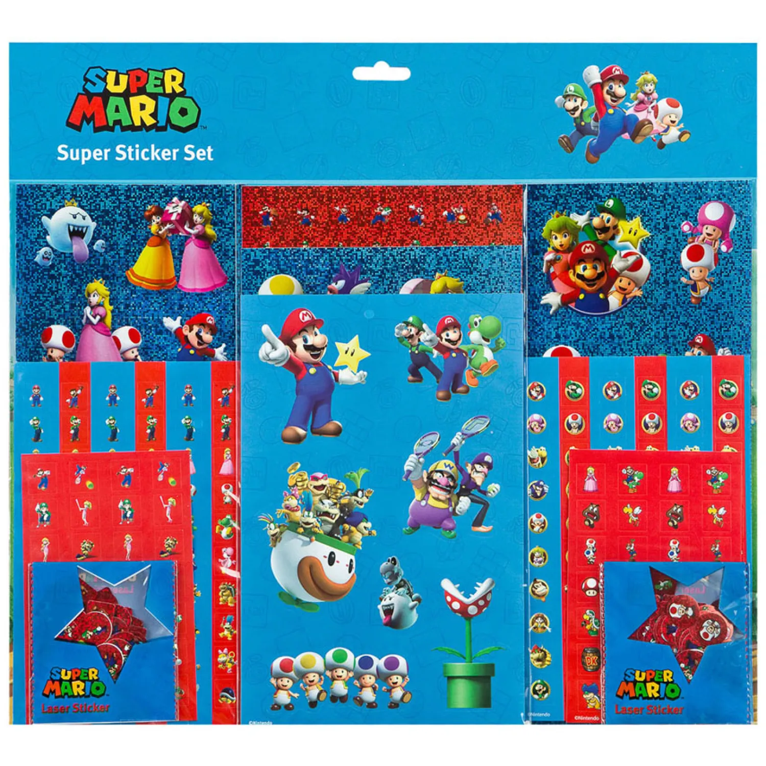Undercover Super Stickerset Super Mario