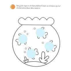 Deltas Superleuk Kleur- en Stickerboek voor de Allerkleinsten