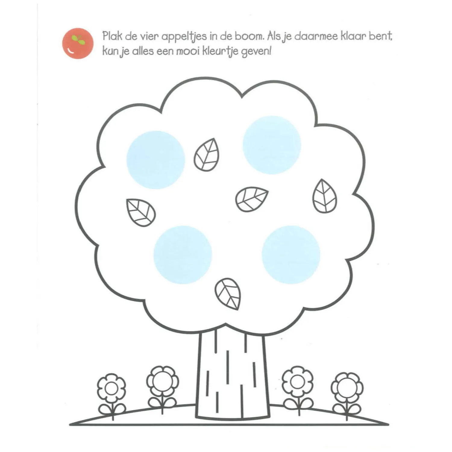 Deltas Superleuk Kleur- en Stickerboek voor de Allerkleinsten