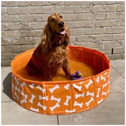 - Bonebash Oranje Hondenbad, 80cm><noscript><img width=