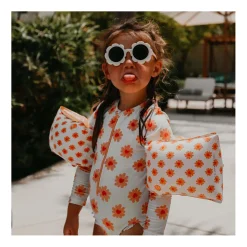 Swim Essentials - Floral Love Zwembandjes, 0-2 Jaar Hot