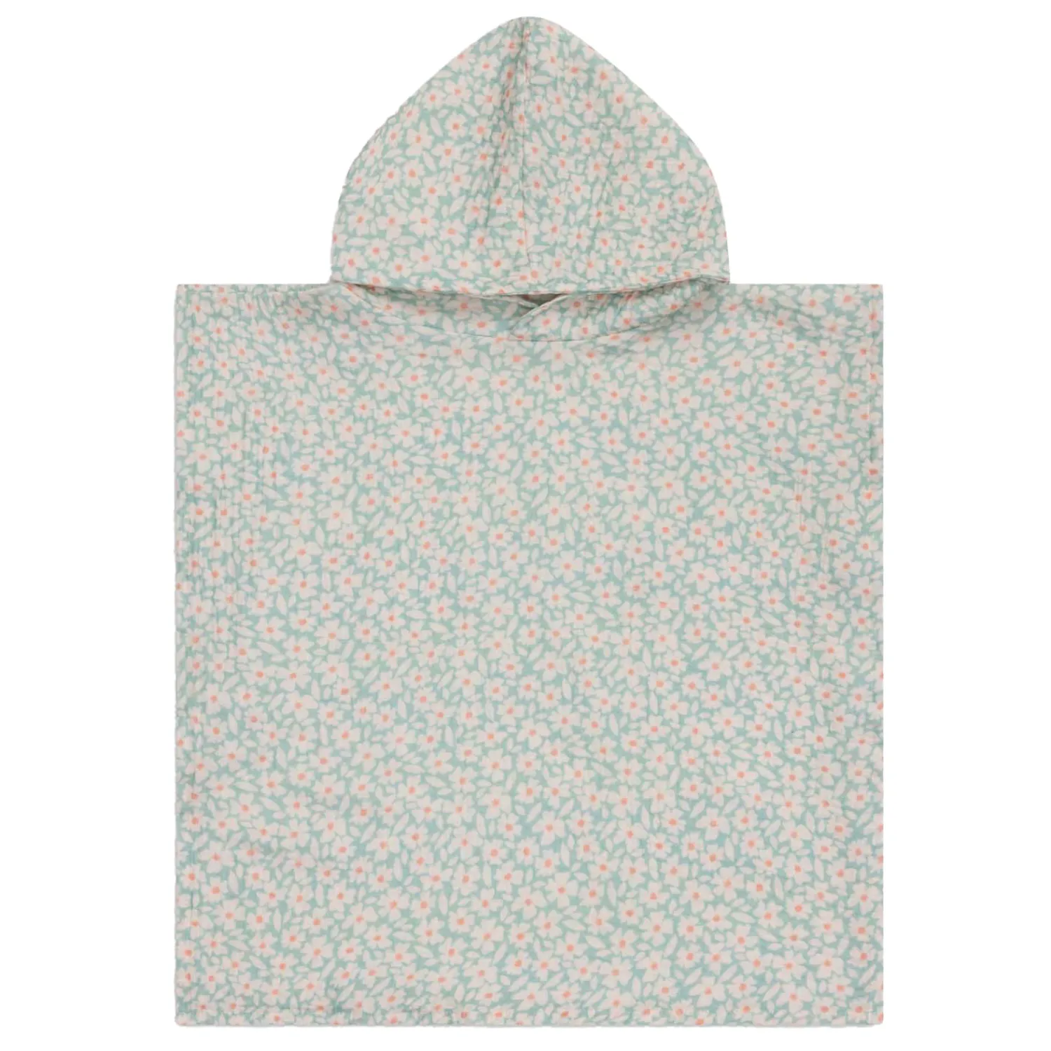 - Florish Green Poncho, 55x50cm-Swim Essentials