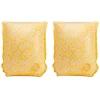 Swim Essentials - Florish Yellow Zwembandjes, 0-2 Jaar Outlet
