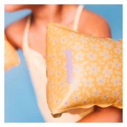 Swim Essentials - Florish Yellow Zwembandjes, 0-2 Jaar Outlet