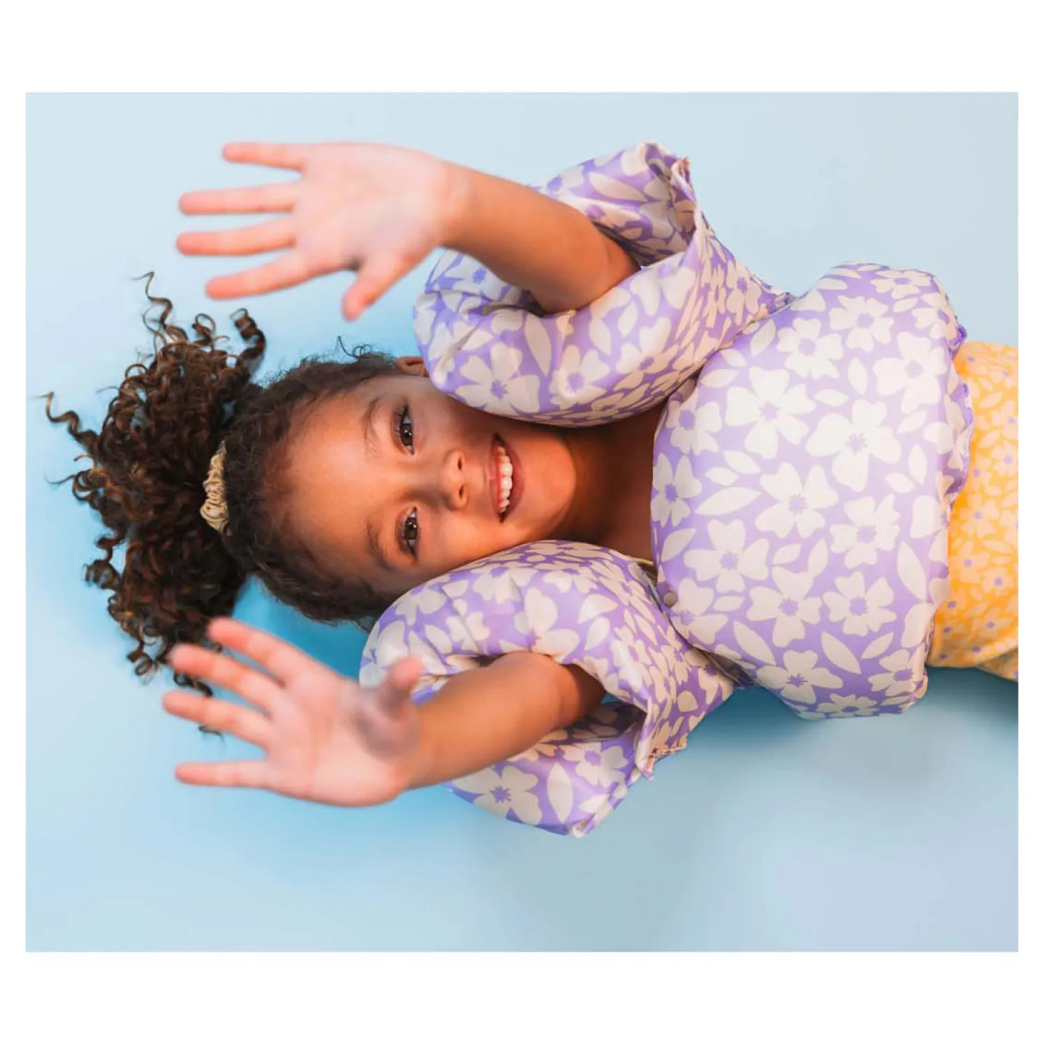 Swim Essentials - Florish Purple Puddle Jumper Zwemvest, 2-6 Jaar Clearance