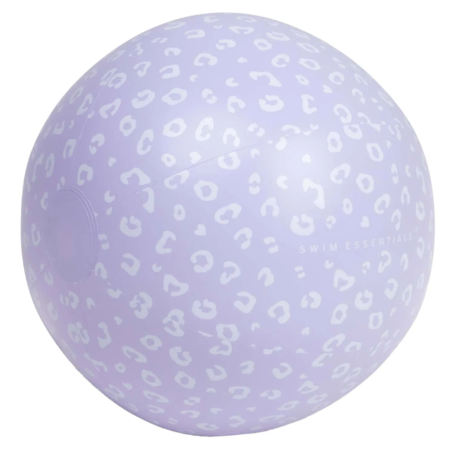 - Lila Leopard Strandbal, 51cm>Swim Essentials Hot