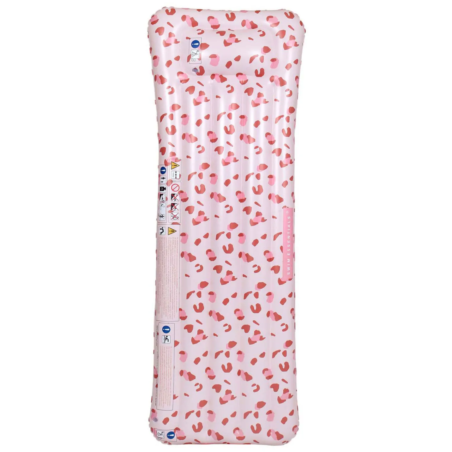 Swim Essentials - Oudroze Leopard Luchtbed, 177x67cm Discount