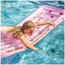 Luchtbed Roze met Glitters-Swim Essentials Online