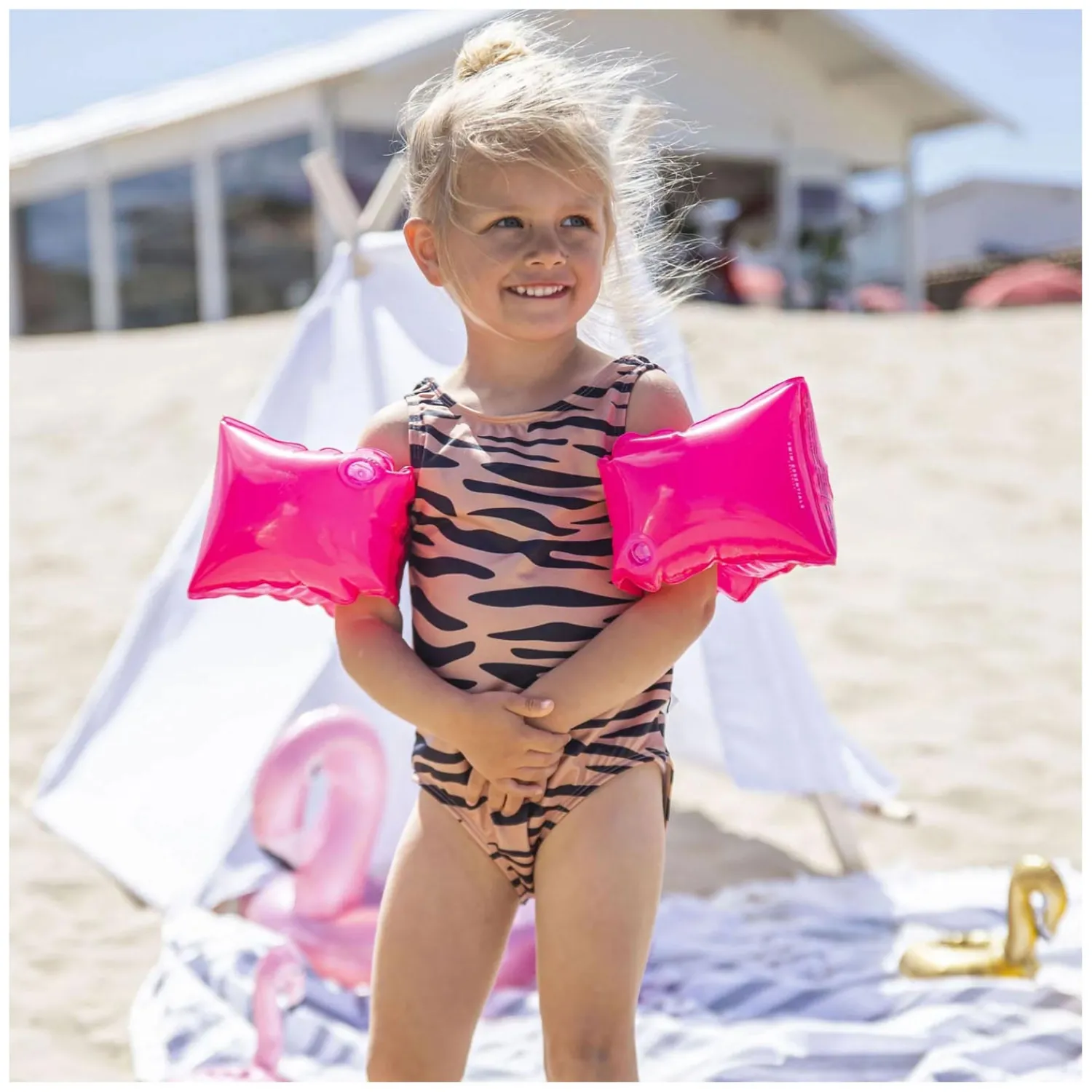 Swim Essentials Zwembandjes Neon Roze, 0-2 jaar Sale