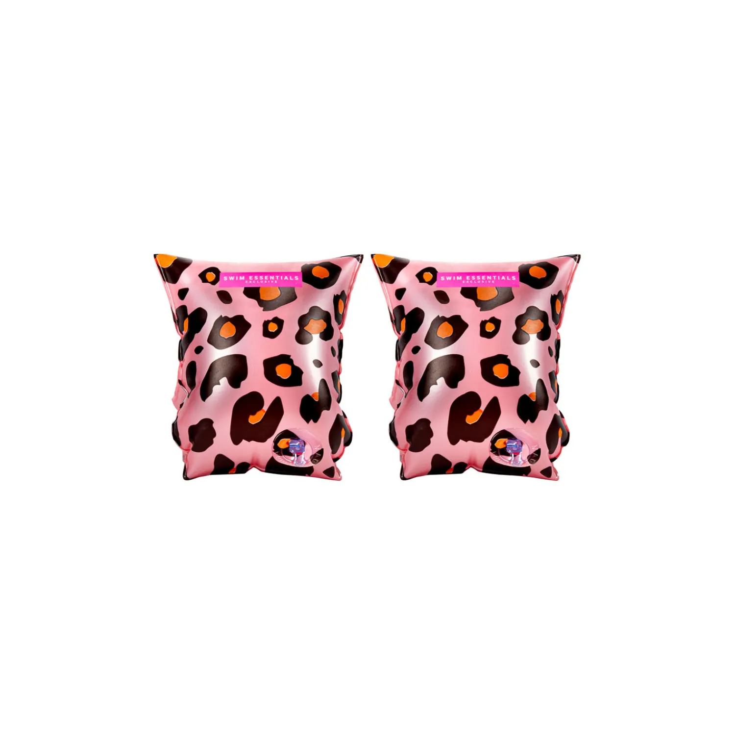 Swim Essentials Zwembandjes Panterprint Rose Goud, 2-6 jaar Clearance