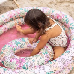 Swim Essentials Zwemring Roze Bloemen, 55cm Hot