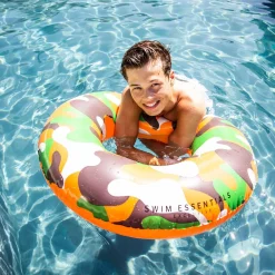 Zwemring Camouflage, 90cm-Swim Essentials Clearance