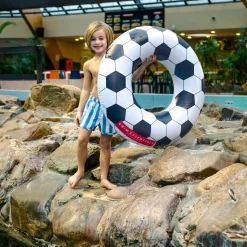 Zwemring Voetbal, 90cm>Swim Essentials Sale