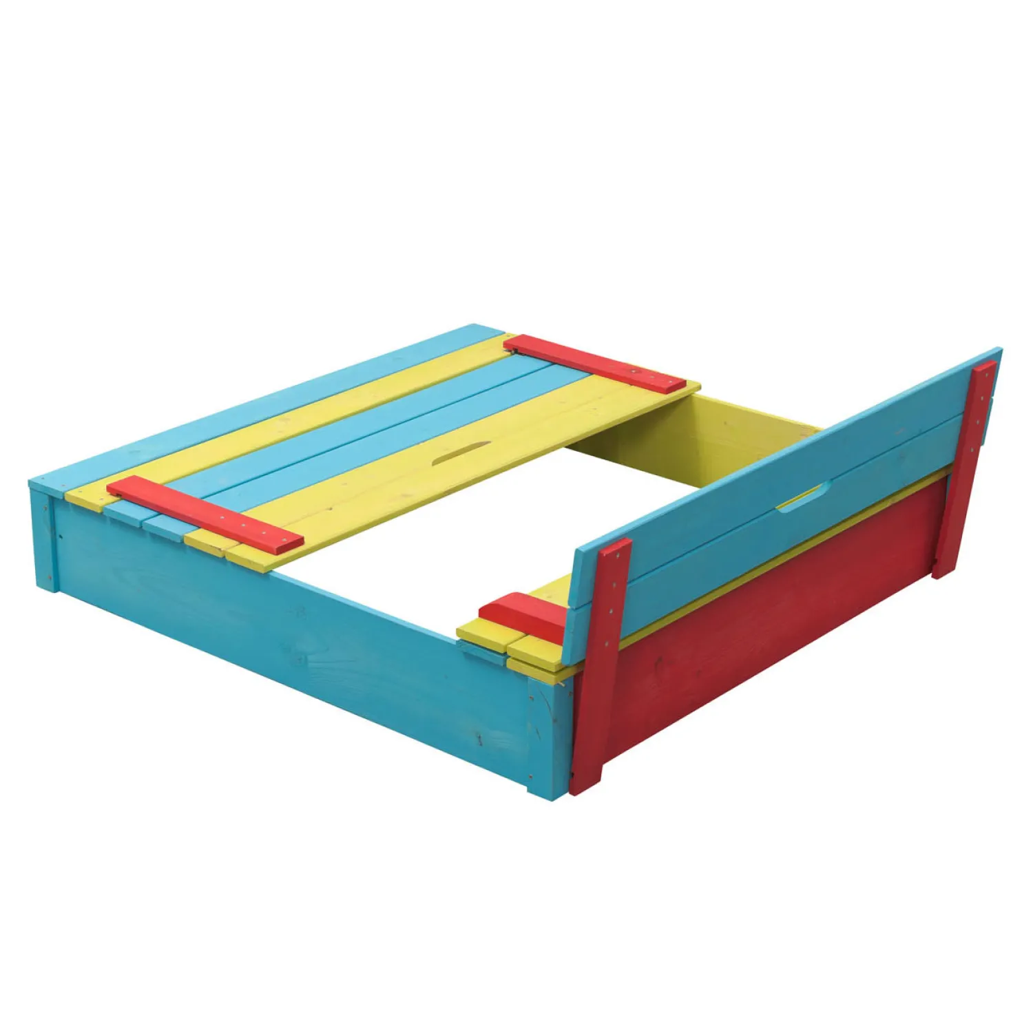 Houten Zandbak Gekleurd - Sepp>SwingKing Hot