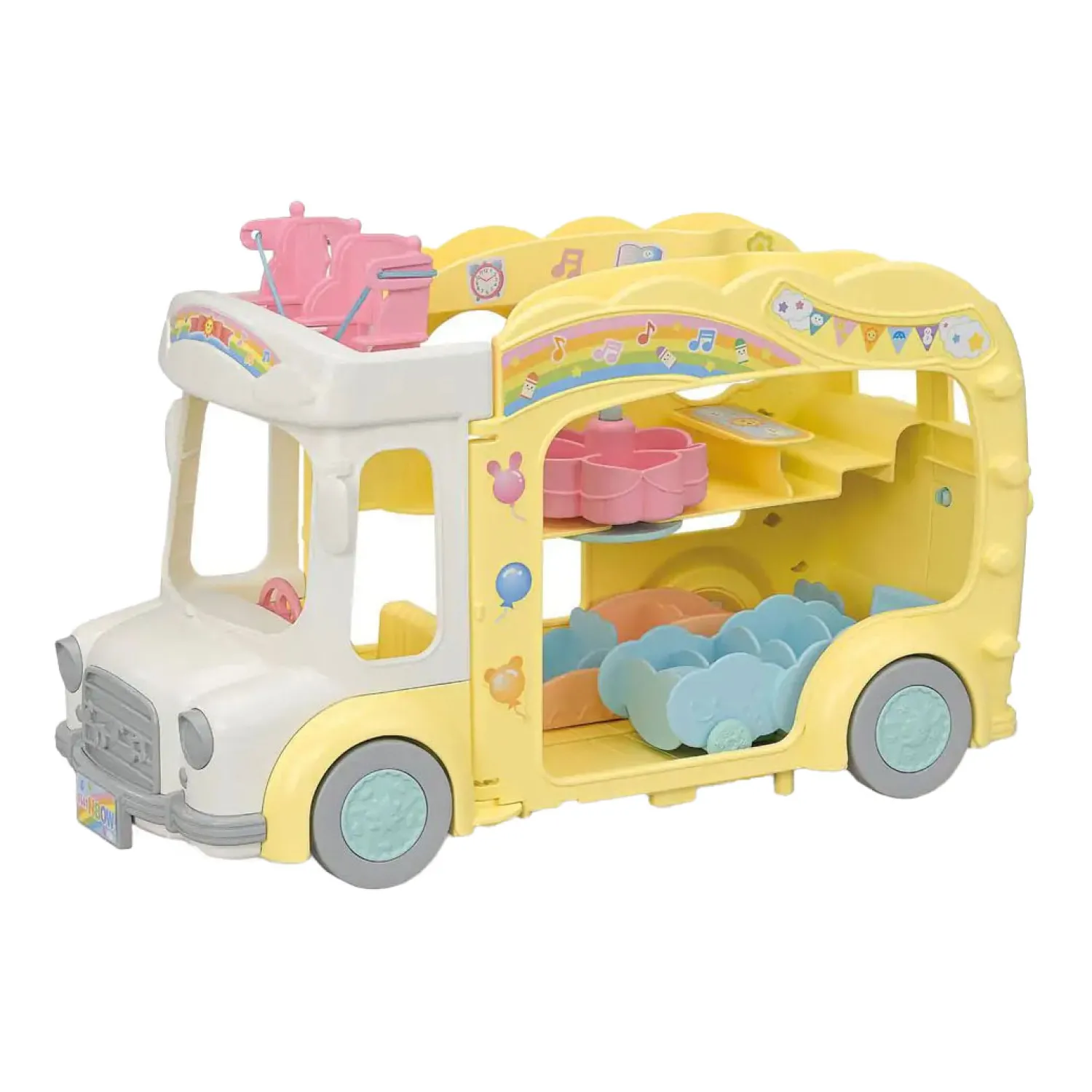 Epoch Sylvanian Families 5744 Regenboog Babybus Best