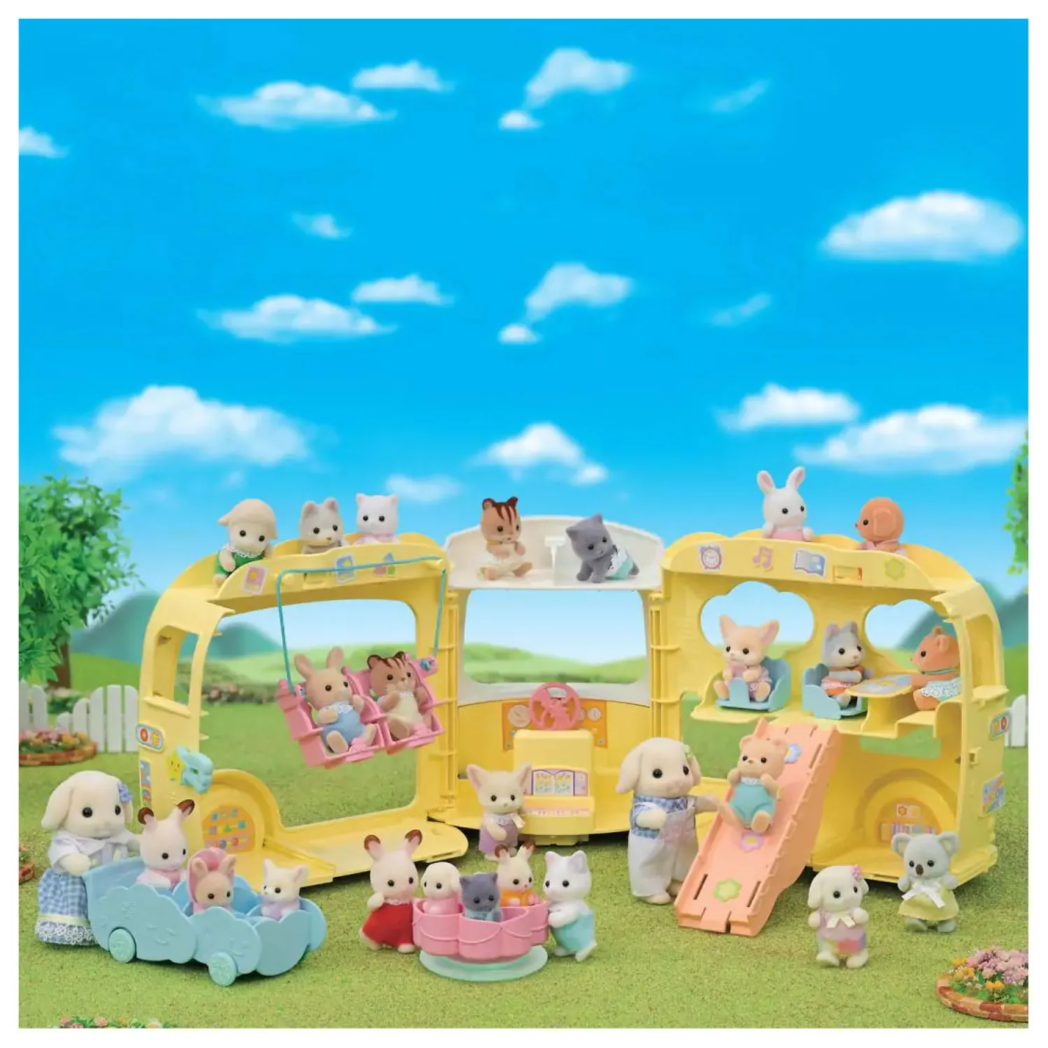 Epoch Sylvanian Families 5744 Regenboog Babybus Best