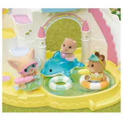 Sylvanian Families 5749 Trio Peutervriendjes - Zwembad Fun Sale