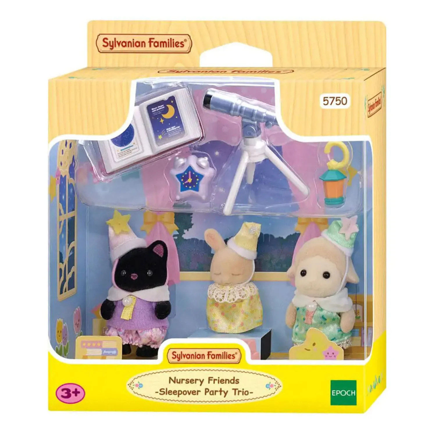 5750 Trio Peutervriendjes - Pyjama Party-Sylvanian Families New