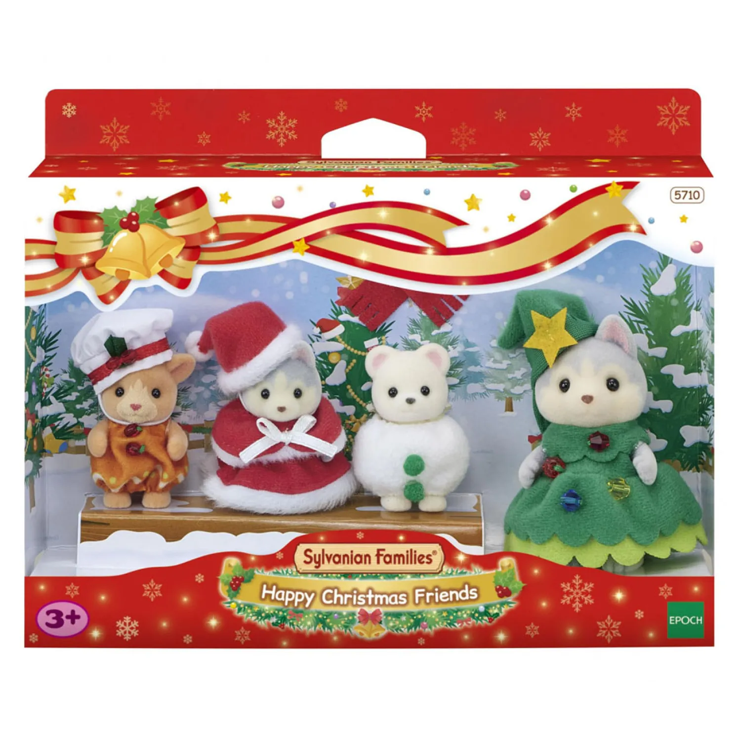 5710 Vrolijke Kerstvrienden>Sylvanian Families Hot