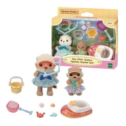 5804 Zeeotter Zussen Splashy Snorkel set-Sylvanian Families