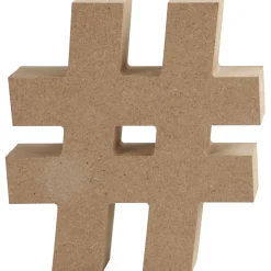 Creativ Company Symbool # MDF 13cm, 1st. Online