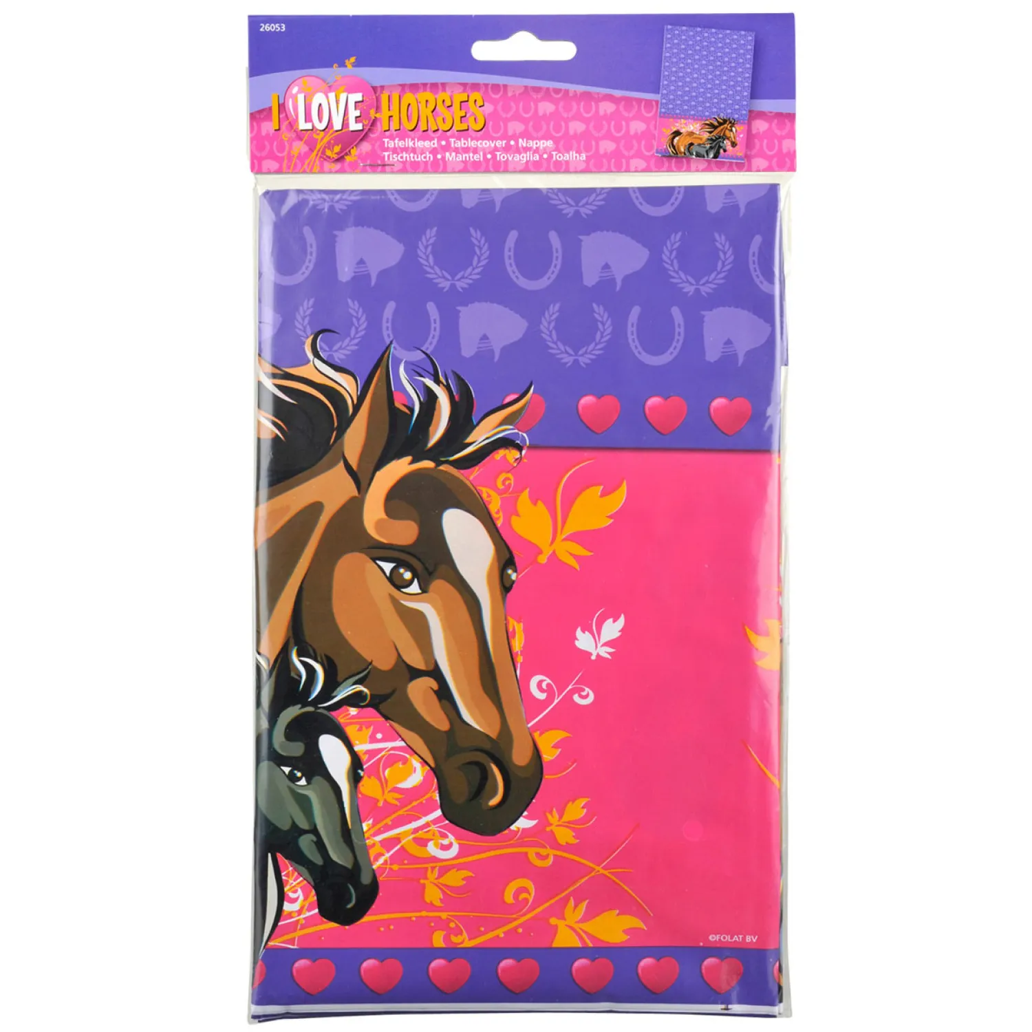 Tafelkleed Paarden>Folat BV New
