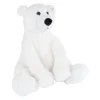 Knuffel Pluche - Ijsbeer Zittend, 18cm-Take Me Home Sale