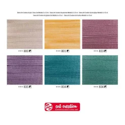 Talens Art Creation Acrylverf Set metallic, 6x12ml New