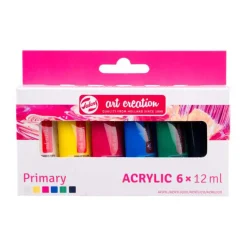 Art Creation Acrylverf Set Primary, 6x12ml>Talens Clearance