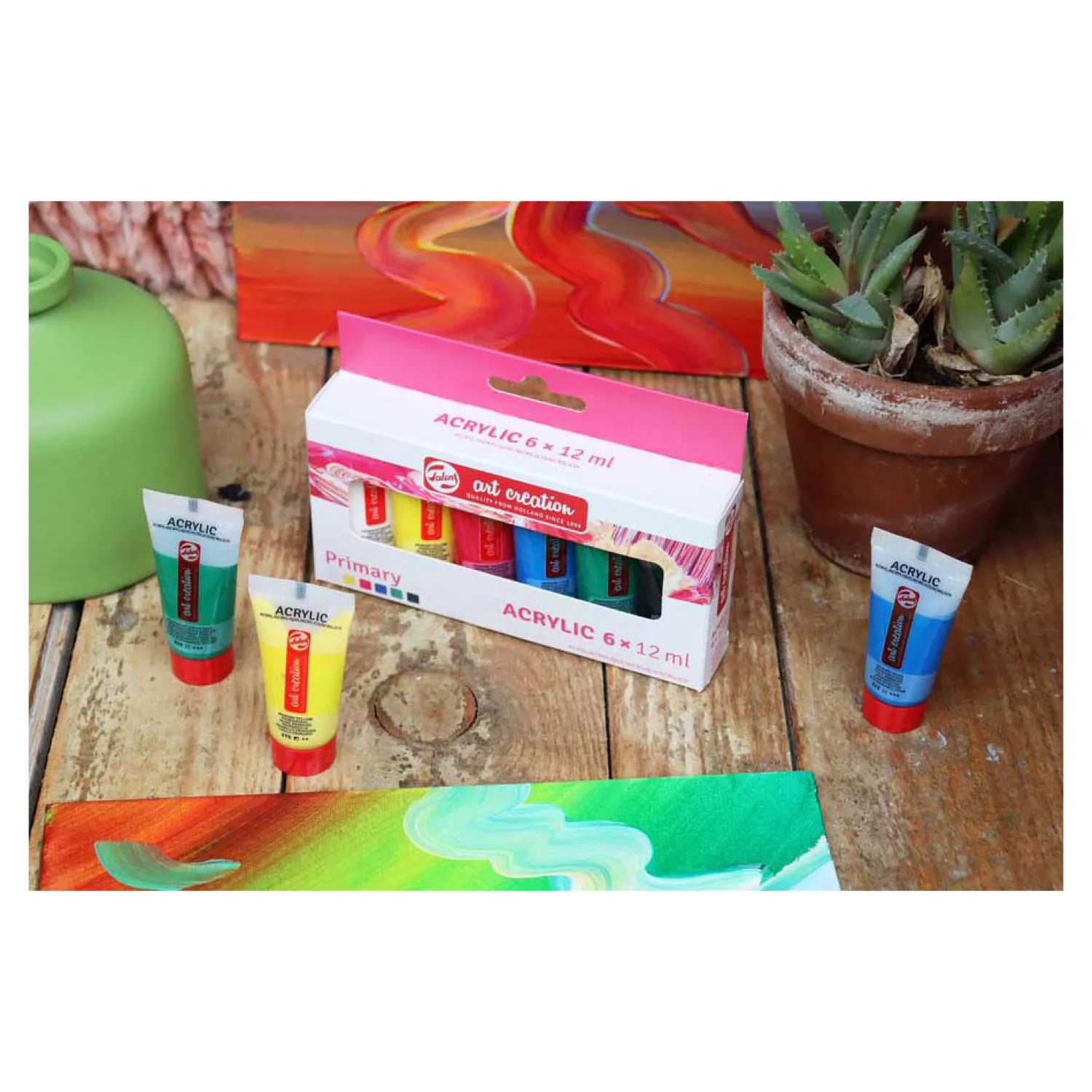Art Creation Acrylverf Set Primary, 6x12ml>Talens Clearance