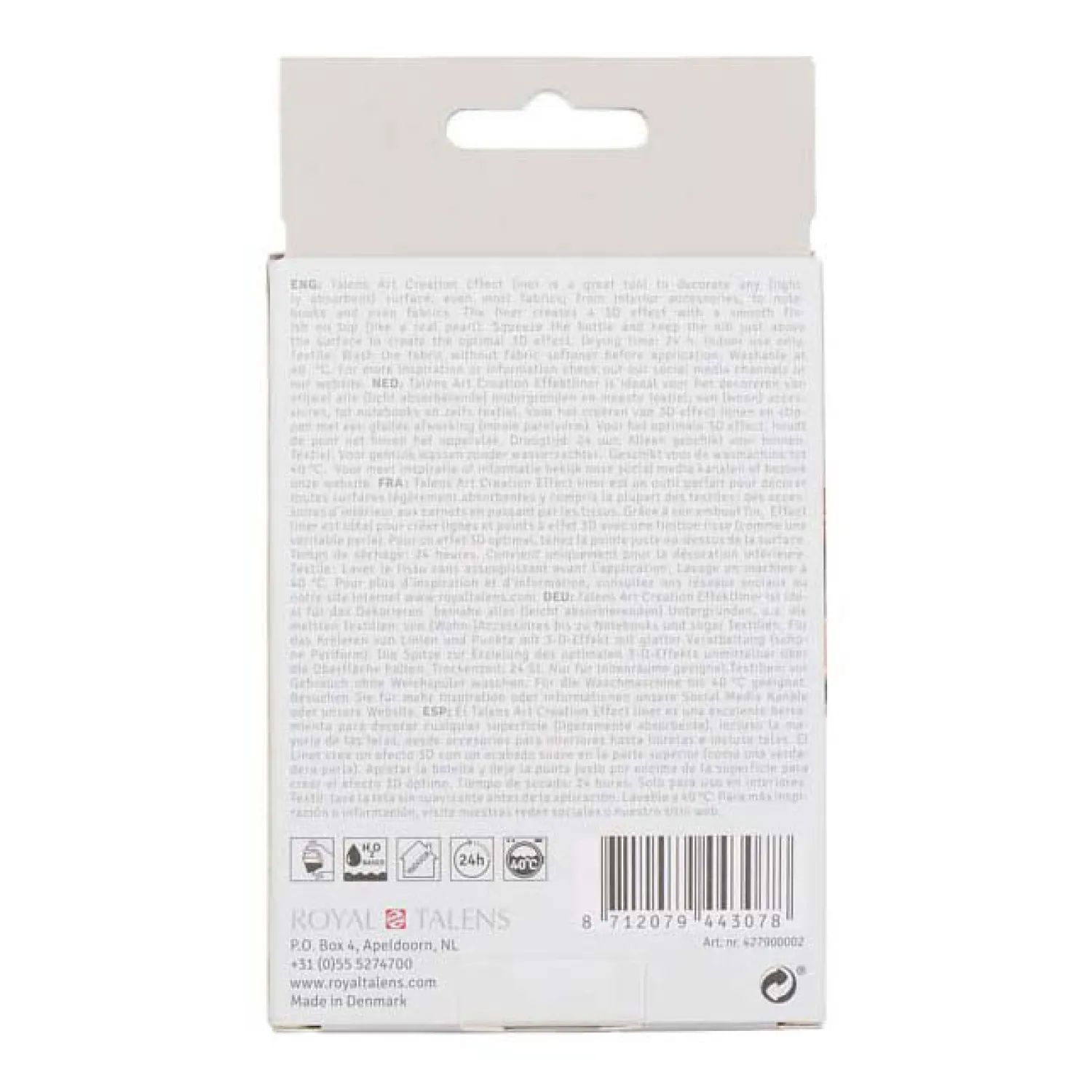 Talens Art Creation Effektliner Set 4X28ml Specialtiesparel