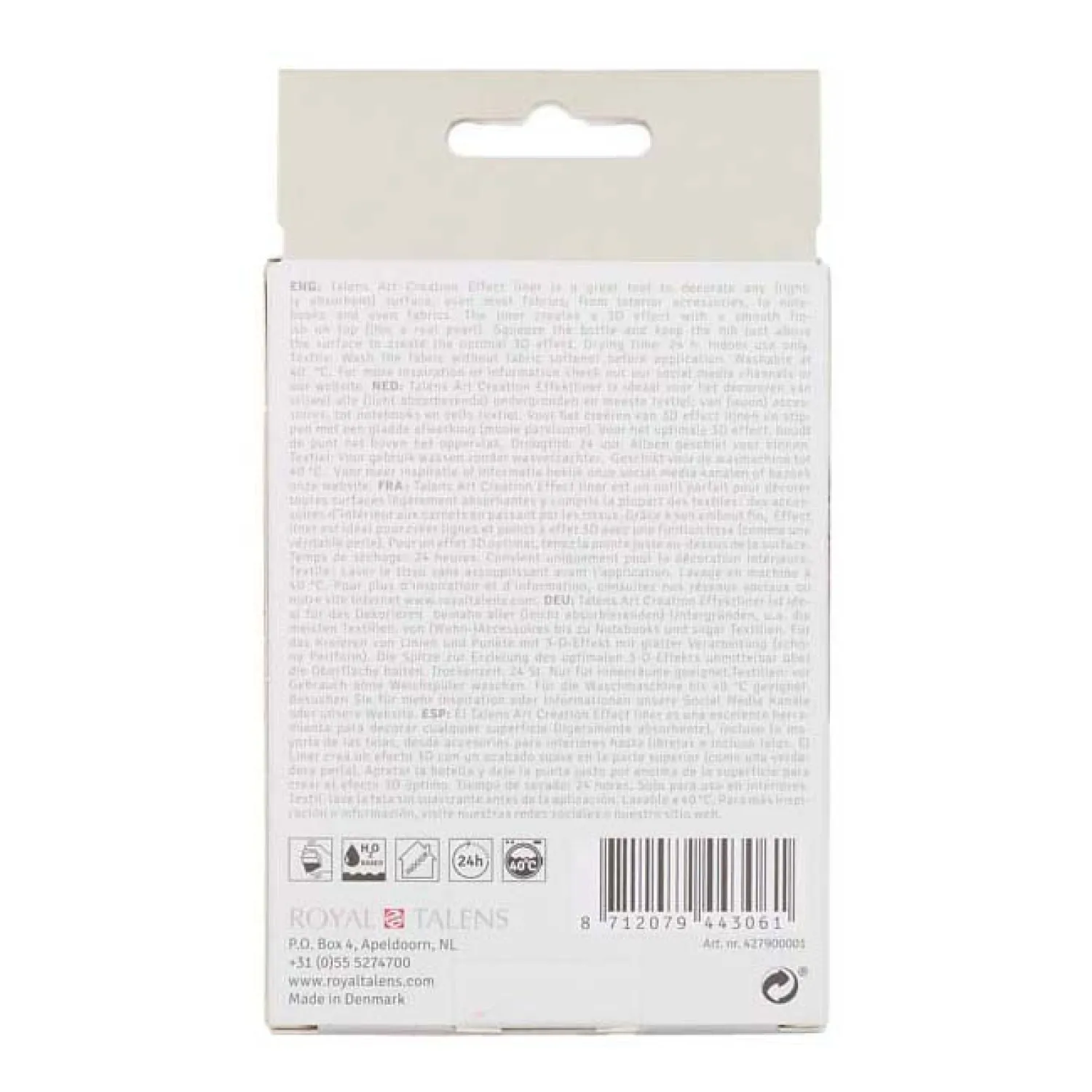 Art Creation Effektliner Set 4x28ml Standaardparel>Talens Clearance