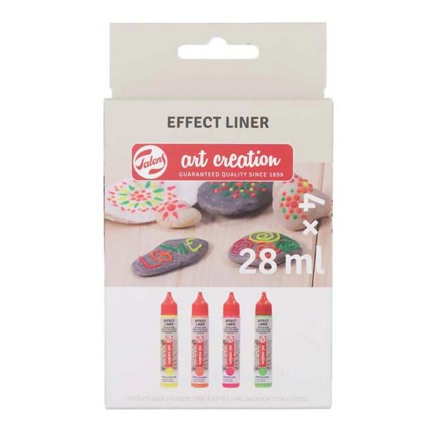 Art Creation Effektliner Set 4x28ml Neon-Talens Hot