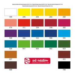 Art Creation Gouache Set 24x12ml-Talens Online